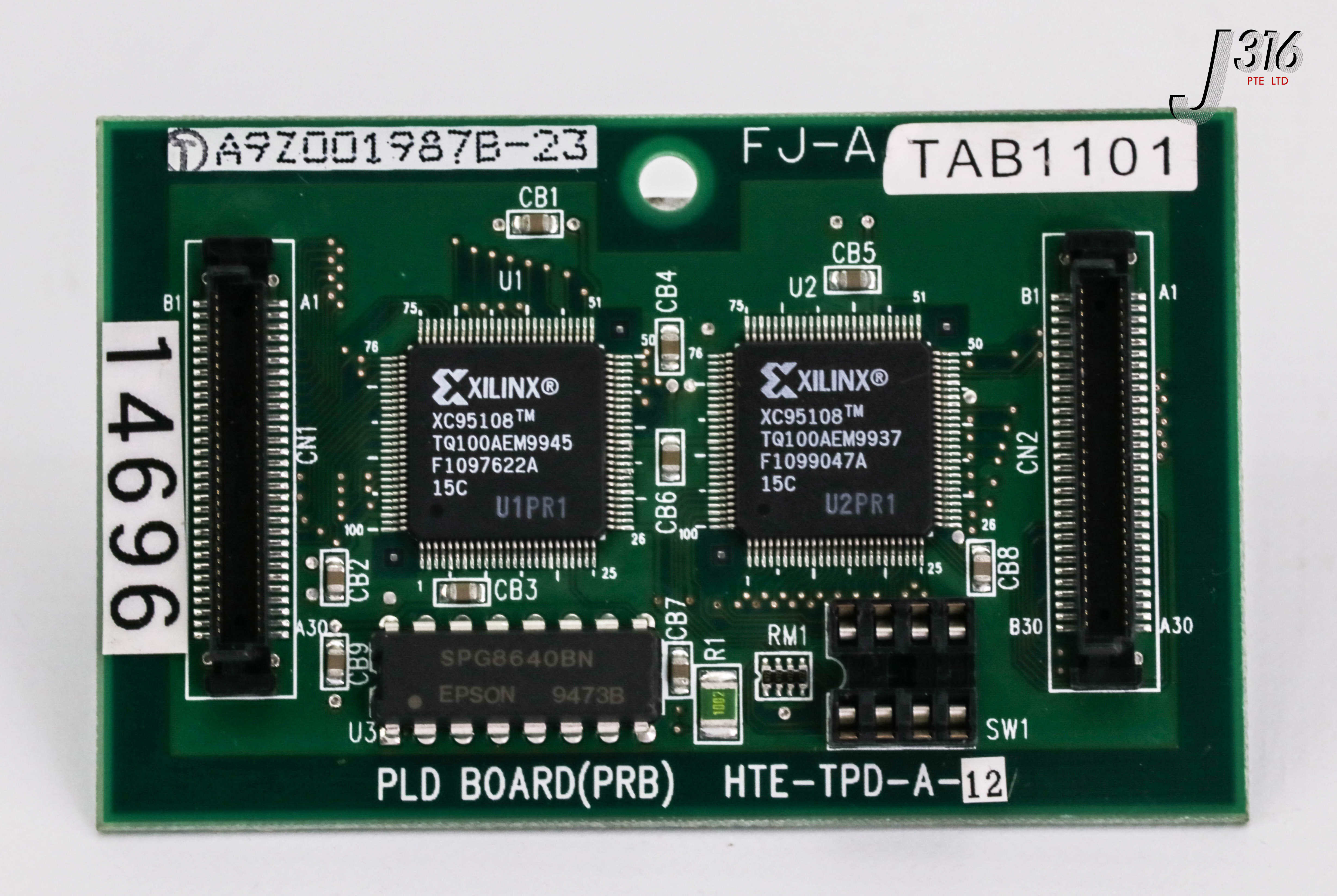 14696 TOKYO ELECTRON PCB , PROCESSOR BOARD, TAB1101 HTE-TPD-A-12 ...